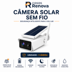 Câmera de Segurança Externa IP Wifi HD com Energia Solar