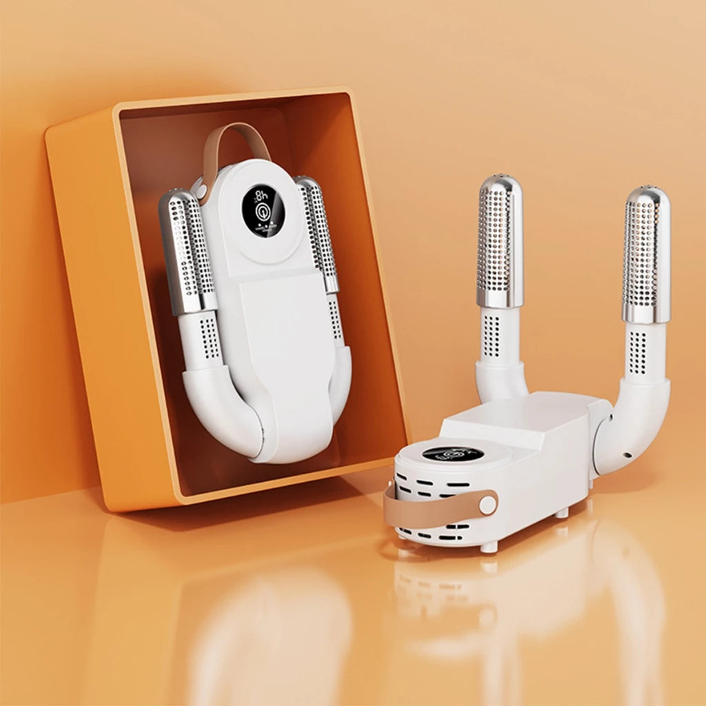 Secador Elétrico Ideal Viagem Para Sapatos, Botas, Meias e Tênis